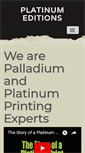Mobile Screenshot of platinumeditions.com